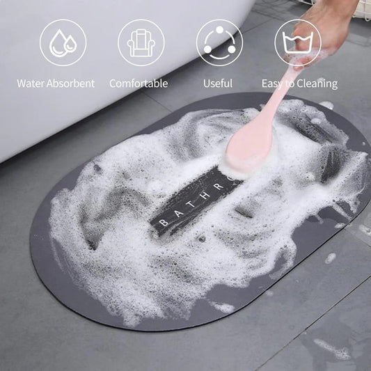 Super water absorbent Door Mat non slip