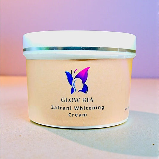Glow Ria Zafrani Whitening Cream 100G Skin Brightening Cream For Radiant And Even Looking Skin