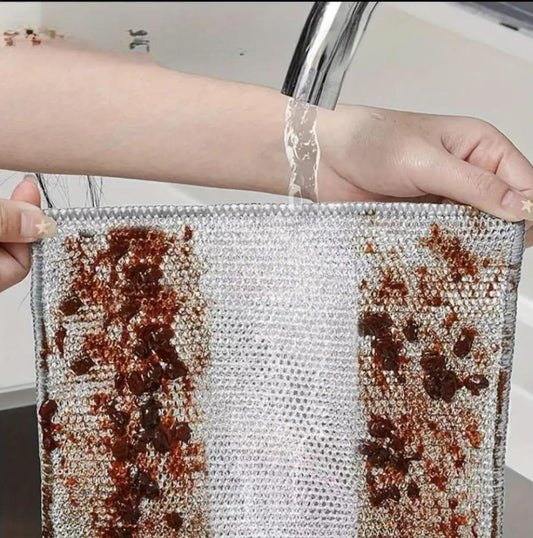 10 Pcs Durable And Washable Material Cleaning Cloth